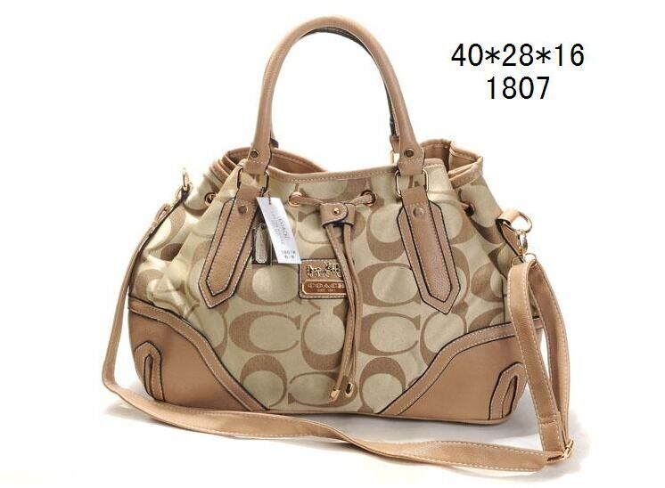 Coach Buckle In Signature Large Ivory Hobo ENB | Women